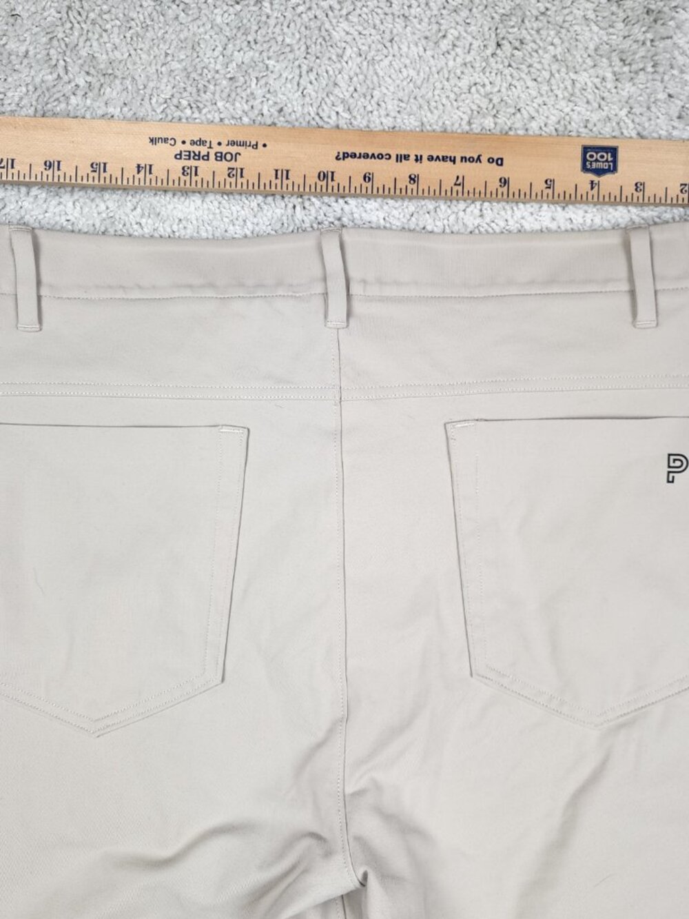 Public Rec Gamechanger Shorts Golf Chino Men’s Size 36 8” Inseam Beige Khaki USA - Picture 5 of 6